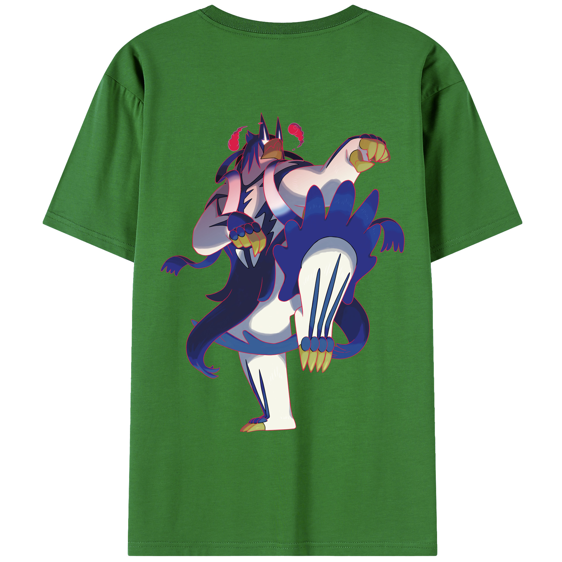 （画像用） ポケットモンスター Pokémon レディース半袖Tシャツ(バックプリント)